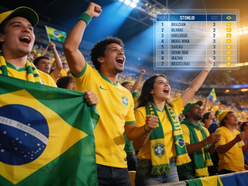 Brazil World Cup Standings: A Critical Look at the Seleção's Historical Record